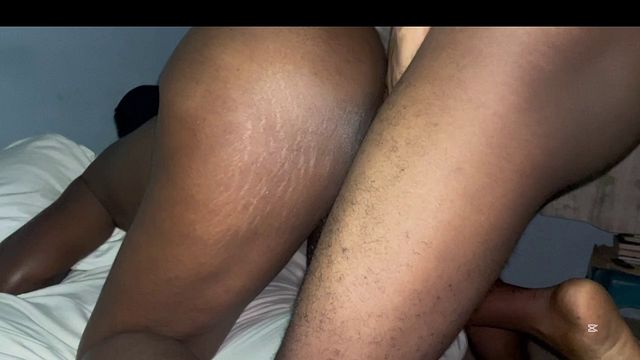 Steamy Brazilian beauty passionately takes a huge black cock, finishing with an intense doggy style.