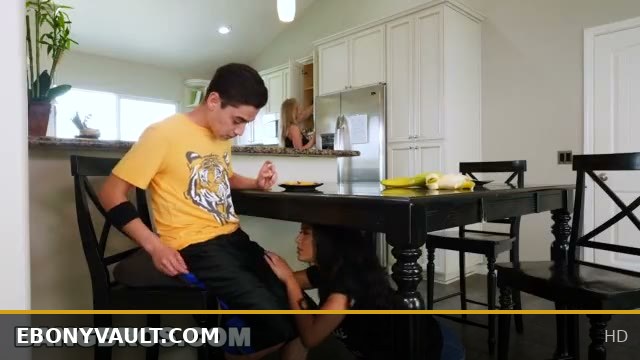 Maya Bijou, the Black Stepsister, Fucks Stepbrother Juan El Caballo Loco in Intense Taboo Action