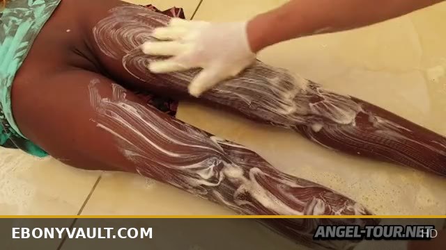 Black Teen's First Video: Intense Foot Worship and Foot Fetish Fun