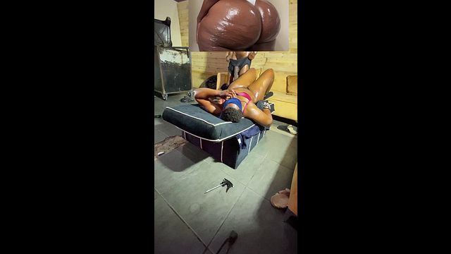 Racing to Pleasure as His Huge Black BBC Pumps My Pussy Hard