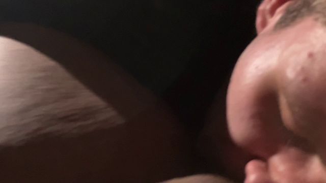 Intimate Moments: BBW Ebony Pleases White Boy with Pleasure Until She Cums